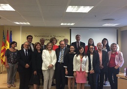 Ponentes en el Congreso Internacional de Derecho.